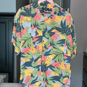 VINTAGE 80s Guess by Georges Marciano Short Sleeve